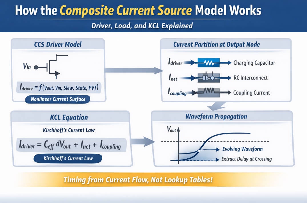 Composite Current Source: Model, Equations & vs NLDM/ECSM