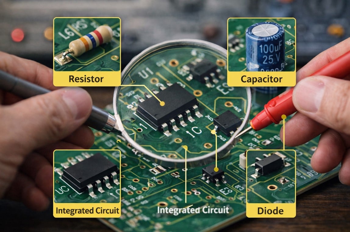 Circuit Board Components: Types, Functions, Identification & Selection ...
