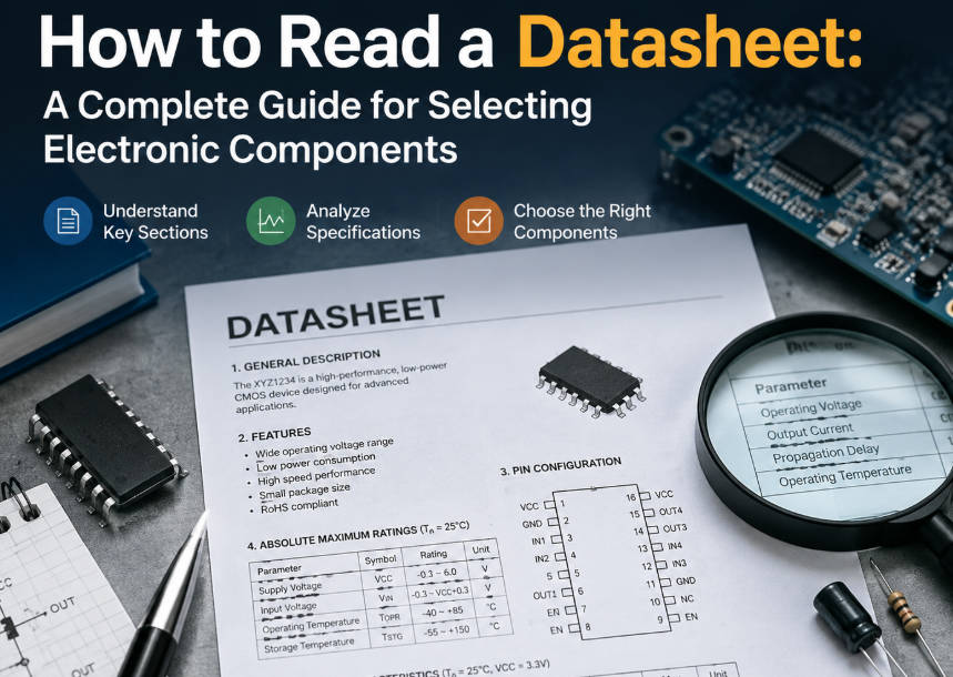 How to Read a Datasheet: Complete Guide for Electronic Component Selection