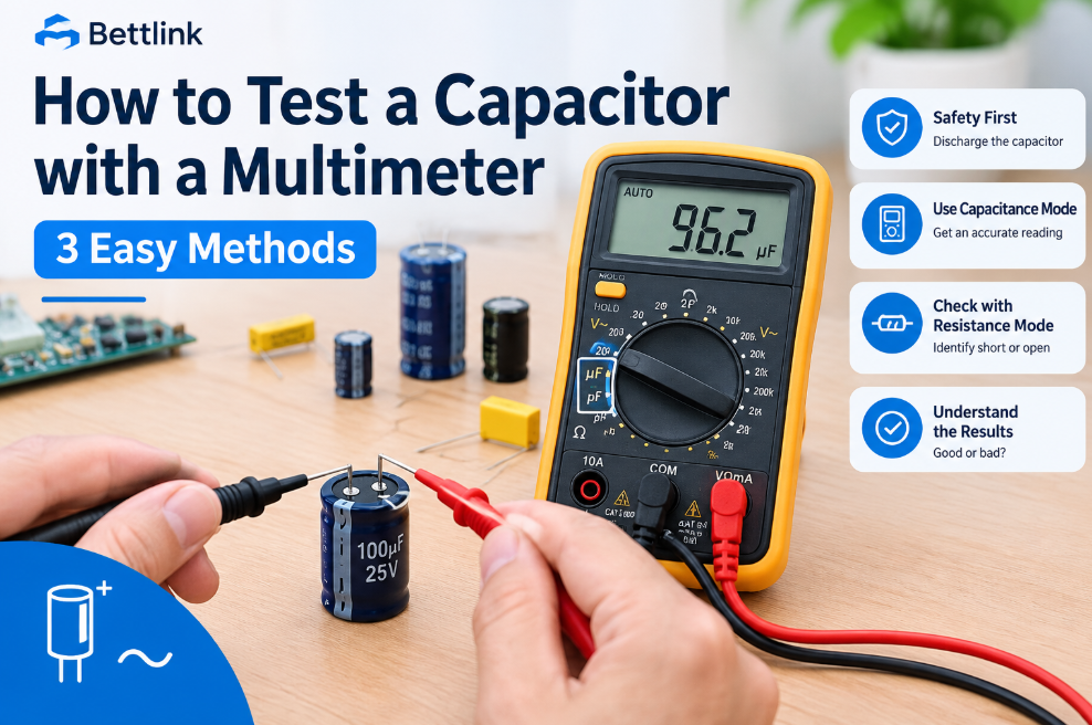How to Test a Capacitor with a Multimeter: 3 Easy Methods